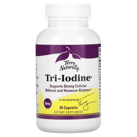 Terry Naturally, Tri-Iodine, 12.5 mg, 180 Capsules - Supply Center USA