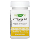 Nature's Way, Vitamin D3, 50 mcg, 240 Softgels - Supply Center USA