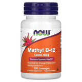 NOW Foods, Methyl B-12, 5000 mcg, 120 Lozenges - Supply Center USA