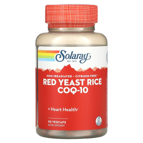 Solaray, Red Yeast Rice CoQ-10, 60 VegCaps - Supply Center USA