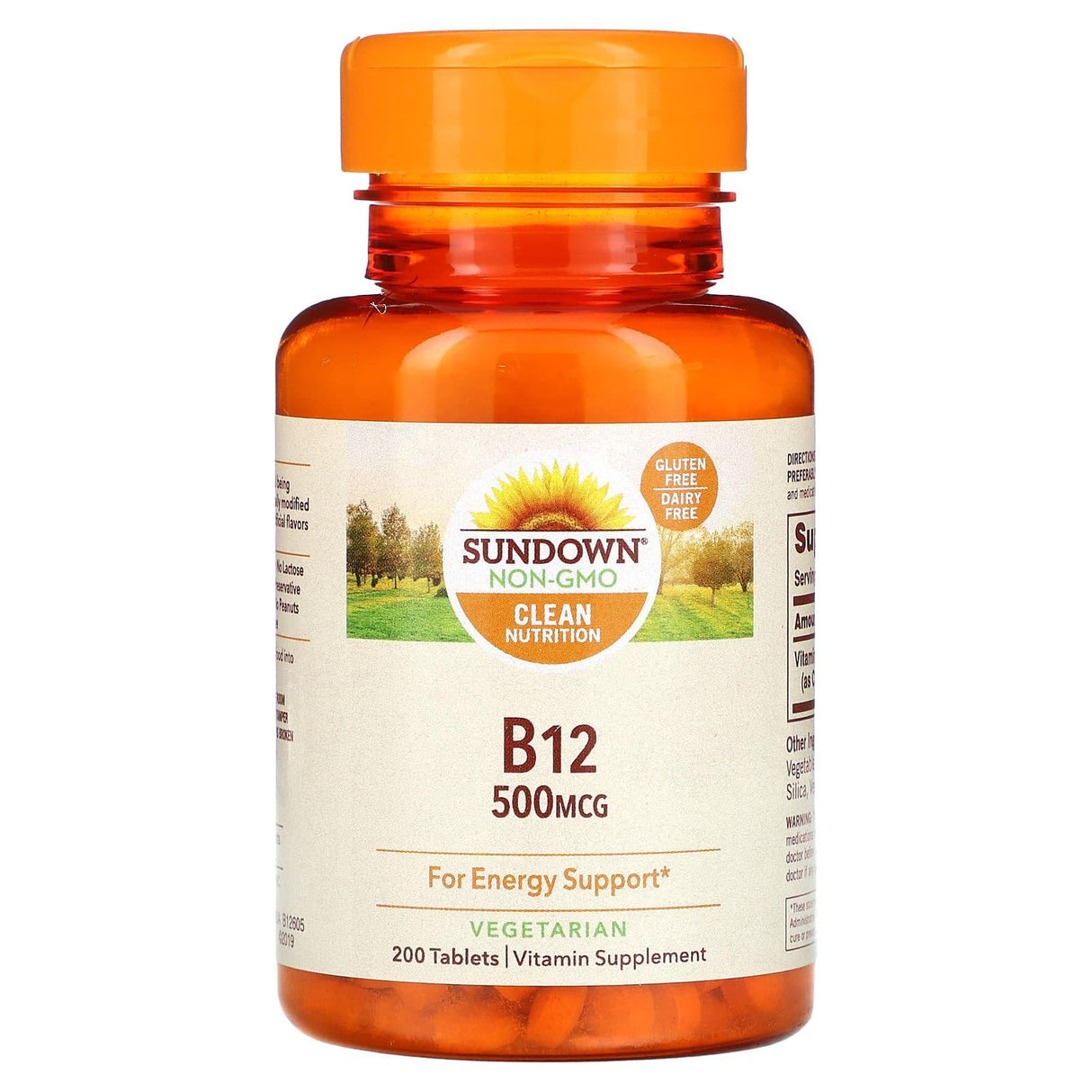 Sundown Naturals, B-12, 1,000 mcg, 60 Tablets - Supply Center USA