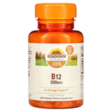 Sundown Naturals, B-12, 1,000 mcg, 60 Tablets - Supply Center USA