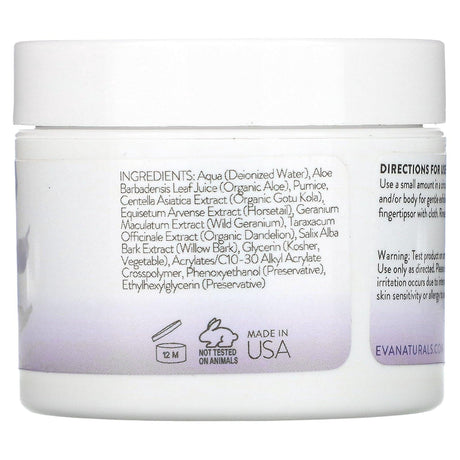 Eva Naturals, Exfoliating Facial Scrub, 2 oz - Supply Center USA