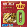 King Oscar, Sardines In Extra Virgin Olive Oil with Basil, Oregano & Garlic, 3.75 oz (106 g) - Supply Center USA