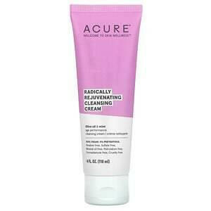 Acure, Radically Rejuvenating Cleansing Cream, 4 fl oz (118 ml) - HealthCentralUSA