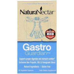 NaturaNectar, Gastro Guardian, 60 Vegetable Capsules - Supply Center USA