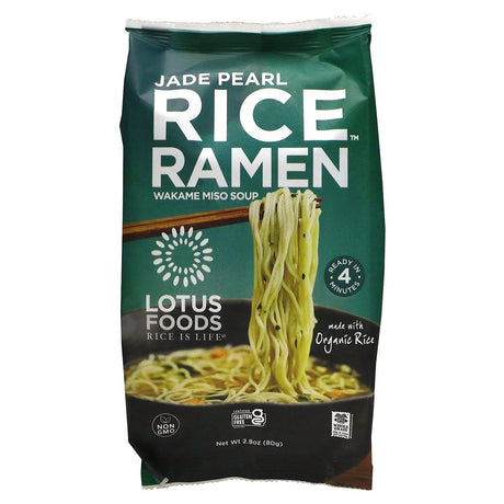 Lotus Foods, Buckwheat Shiitake Rice Ramen, Mushroom Soup, 2.8 oz (80 g) - Supply Center USA