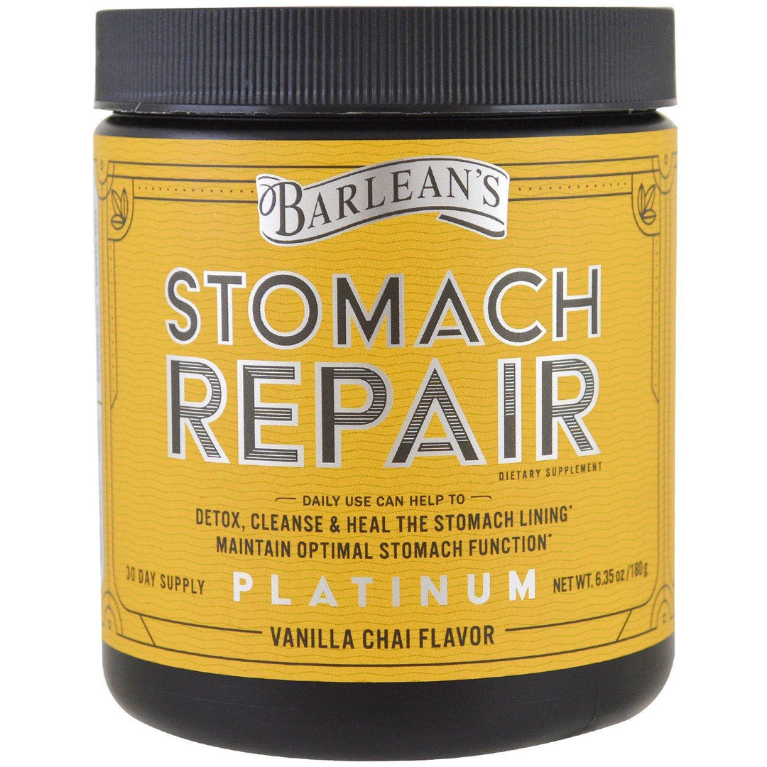 Barlean's, Stomach Repair, Vanilla Chai , 6.35 oz (180 g) - HealthCentralUSA