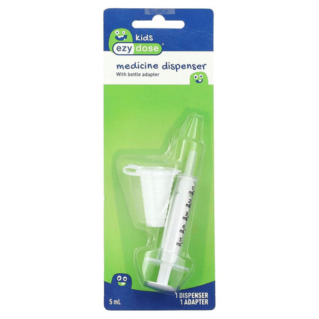 Ezy Dose, Medicine Dispenser with Bottle Adapter, 2 Piece - Supply Center USA