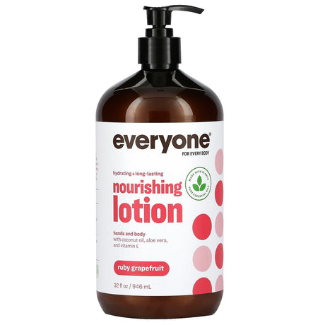 Everyone, Nourishing Lotion, Ruby Grapefruit, 32 fl oz (946 ml) - Supply Center USA