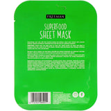 Freeman Beauty, Superfood Beauty Sheet Mask, Brightening Spinach, 1 Mask, 0.84 fl oz (25 ml) - Supply Center USA