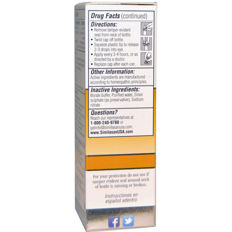 Similasan, Aging Eye Relief, 0.33 fl oz (10 ml) - Supply Center USA