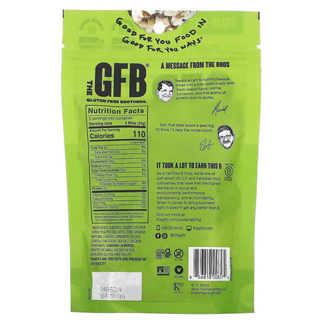 The GFB, Gluten Free Bites, Blueberry Almond, 4 oz (113 g) - Supply Center USA