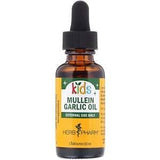 Herb Pharm, Mullein Garlic Oil, For Kids, 1 fl oz (30 ml) - Supply Center USA