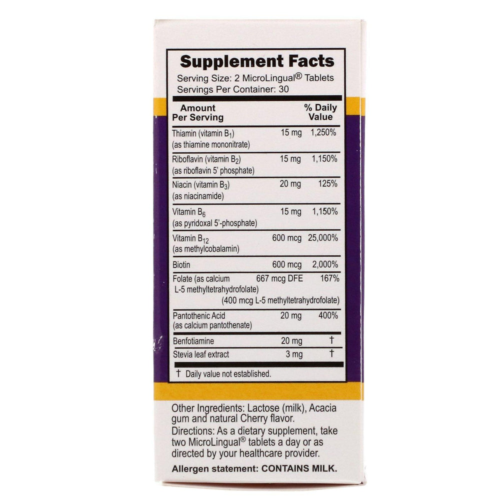 Superior Source, CoEnzyme B Complex, 60 Instant Dissolve Tablets - HealthCentralUSA