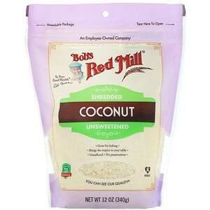 Bob's Red Mill, Shredded Coconut, Unsweetened, 12 oz (340 g) - HealthCentralUSA