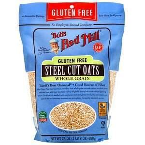 Bob's Red Mill, Steel Cut Oats, Whole Grain, Gluten Free, 24 oz (680 g) - Supply Center USA