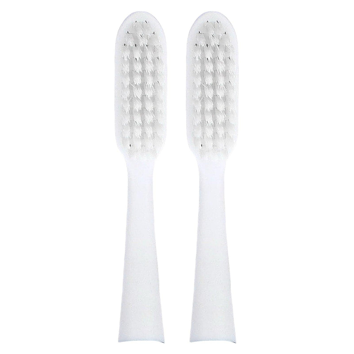 Hello, Replacement Brush Heads, Soft, Black, 2 Pack - Supply Center USA