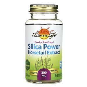 Nature's Herbs, Standardized Extract Silica-Power , 300 mg, 60 Vegetarian Capsules - Supply Center USA