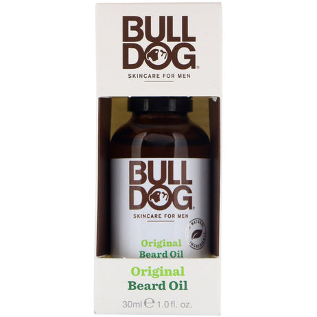 Bulldog Skincare For Men, Original Beard Oil, 1 fl oz (30 ml) - Supply Center USA