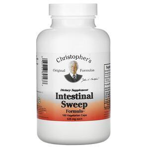 Christopher's Original Formulas, Intestinal Sweep Formula, 625 mg, 180 Vegetarian Caps - Supply Center USA