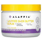 Alaffia, Whipped Shea Butter Scrub, Wild Lavender, 11 oz (312 g) - Supply Center USA