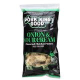 Pork King Good, Flavored Chicharrones, Dill Pickle, 1.75 oz (49.5 g) - Supply Center USA