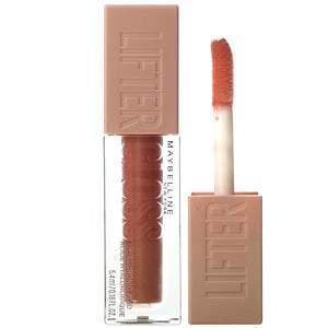 Maybelline, Lifter Gloss With Hyaluronic Acid, 009 Topaz, 0.18 fl oz (5.4 ml) - Supply Center USA