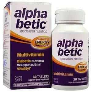 Abkit, Alpha Betic, Multivitamin, 30 Tablets - HealthCentralUSA