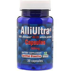 Allimax, AlliUltra Capsules, 360 mg, 30 Capsules - Supply Center USA