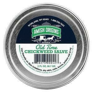 Amish Origins, Old Time Chickweed Salve, 2 fl oz (56.7 gr) - HealthCentralUSA