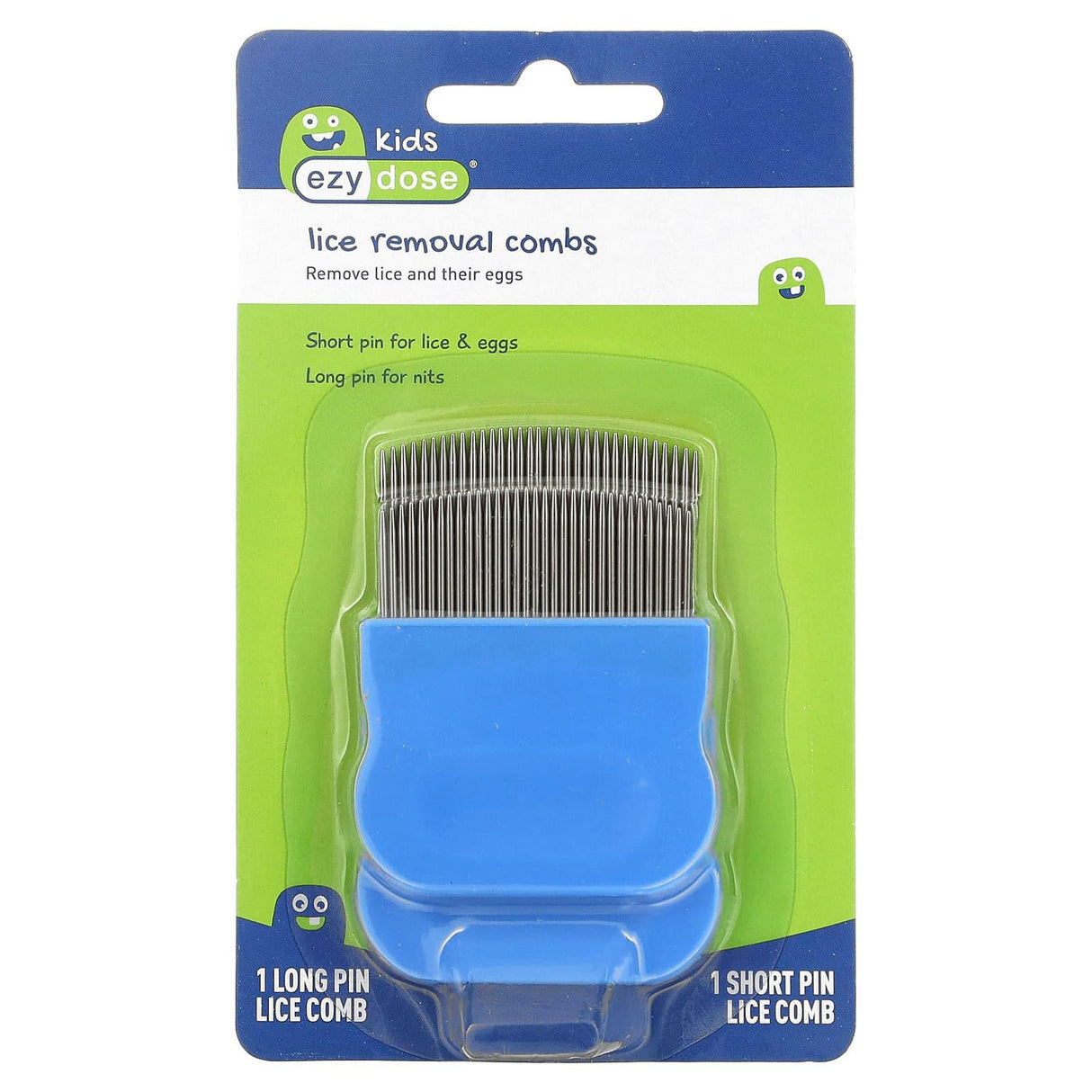 Ezy Dose, Kids, Lice Removal Combs, 2 Count - Supply Center USA