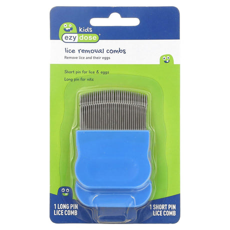 Ezy Dose, Kids, Lice Removal Combs, 2 Count - Supply Center USA