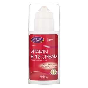 Life-flo, Vitamin B-12 Cream, 4 oz (113.4 g) - Supply Center USA