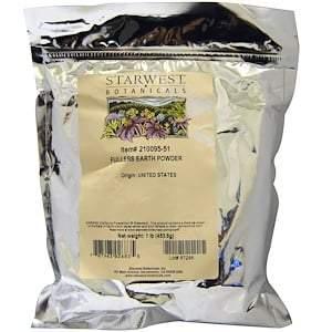 Starwest Botanicals, Fullers Earth Powder, 1 lb (453.6 g) - HealthCentralUSA