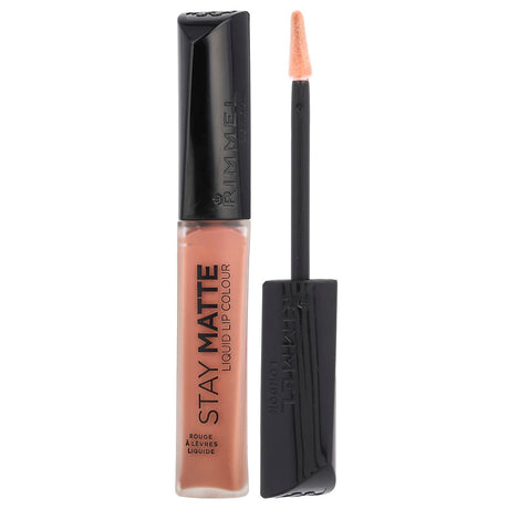 Rimmel London, Stay Matte, Liquid Lip Colour, 700 Be My Baby, 0.21 fl oz (6.5 ml) - Supply Center USA