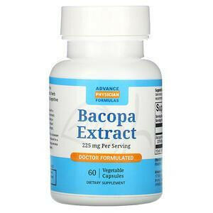 Advance Physician Formulas, Bacopa Extract, 225 mg, 60 Vegetable Capsules - HealthCentralUSA