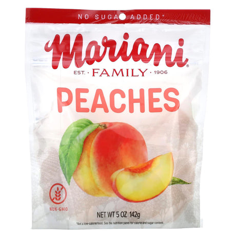 Mariani Dried Fruit, Family, Peaches, 5 oz (142 g) - Supply Center USA