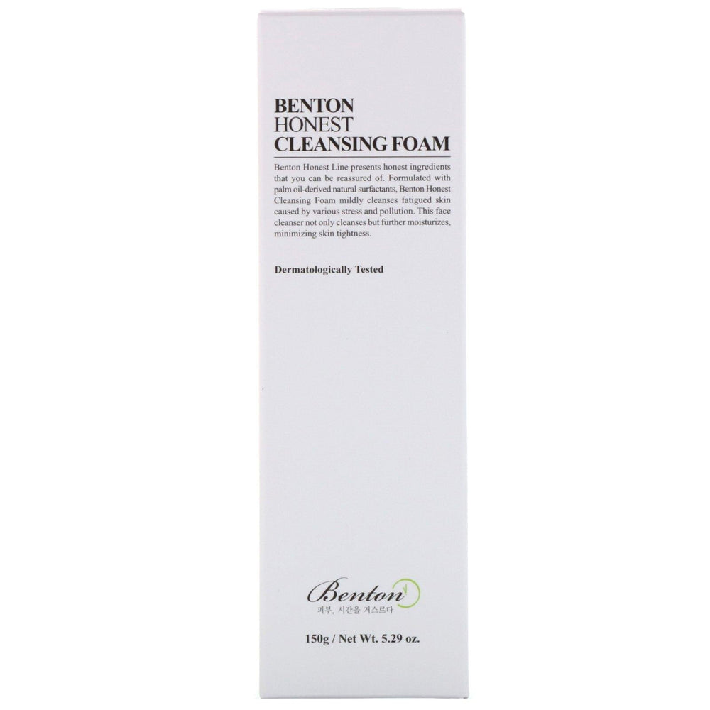 Benton, Honest Cleansing Foam, 150 g - HealthCentralUSA