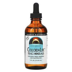 Source Naturals, ColloidaLife Trace Minerals, Fruit Flavor, 4 fl oz (118.28 ml) - Supply Center USA