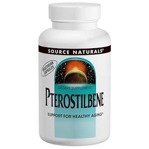 Source Naturals, Pterostilbene, 50 mg, 120 Capsules - HealthCentralUSA