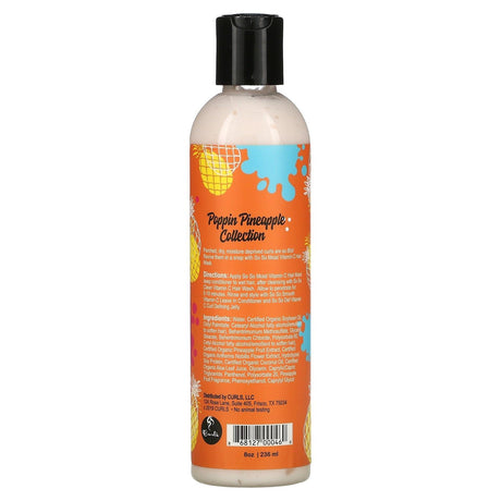 Curls, Poppin Pineapple Collection, So So Moist, Vitamin C, Curl Mask, 8 oz (236 ml) - Supply Center USA