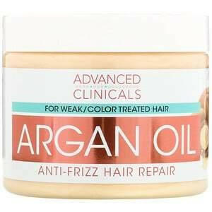 Advanced Clinicals, Argan Oil, Anti-Frizz Hair Repair, 12 fl oz (355 ml) - HealthCentralUSA