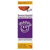 Bioray, NDF Happy, Removes Unwanted Organisms & Toxins, Kids, Peach Flavor, 2 fl oz. (60 ml) - Supply Center USA