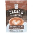 Hana Beverage, Cacao & Coconut Latte, Non-Coffee Superfood Beverage, 3.3 oz (93.6 g) - Supply Center USA