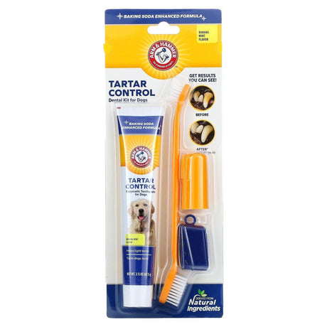 Arm & Hammer, Tartar Control, Dental Kit for Dogs, Beef - Supply Center USA