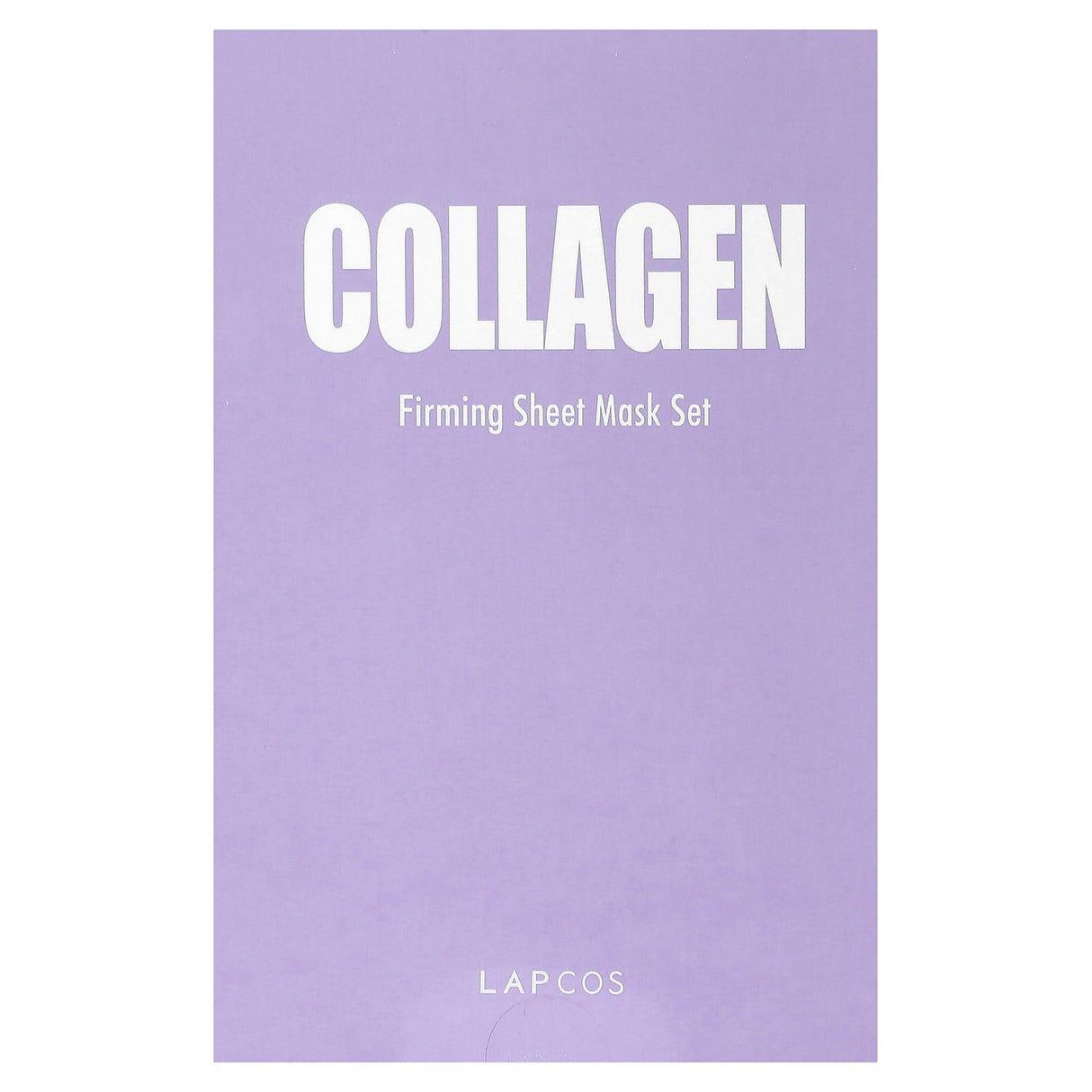 Lapcos, Collagen Firming Sheet Mask Set, 5 Sheets, 0.84 fl oz (25 ml) Each - Supply Center USA