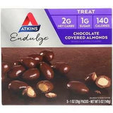 Atkins, Endulge, Chocolate Covered Almonds, 5 Packs, 1 oz (28 g) Each - Supply Center USA