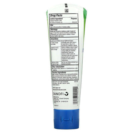 Act, Kids, Anticavity Fluoride Toothpaste, Wild Watermelon, 4.6 oz (130 g) - Supply Center USA