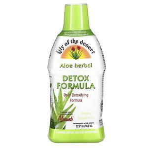 Lily of the Desert, Aloe Herbal, Detox Formula, 32 fl oz (960 ml) - Supply Center USA